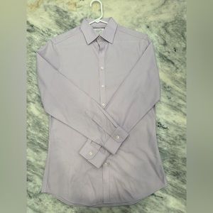 Charles Tyrwhitt Dress Shirt - Men’s - Super Slim Fit - 15.5/34 in - Lavender